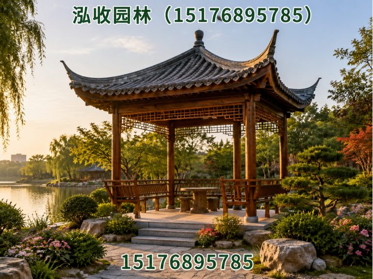 泰州防腐木展示图