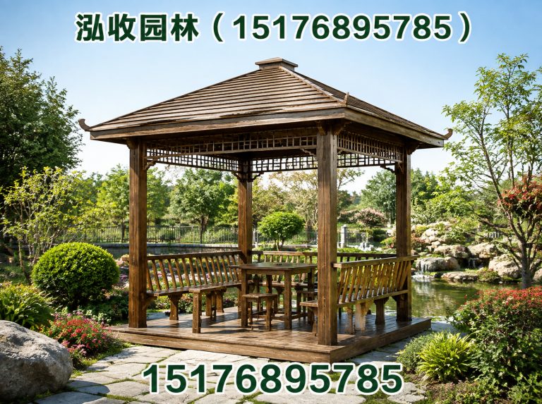 泰州塑木地板展示图